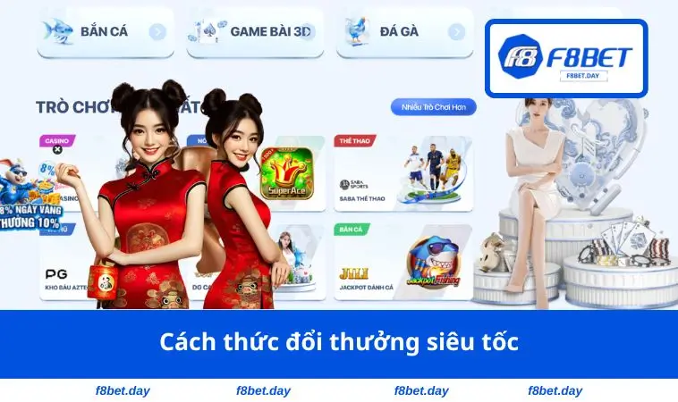 Cách thức đổi thưởng siêu tốc