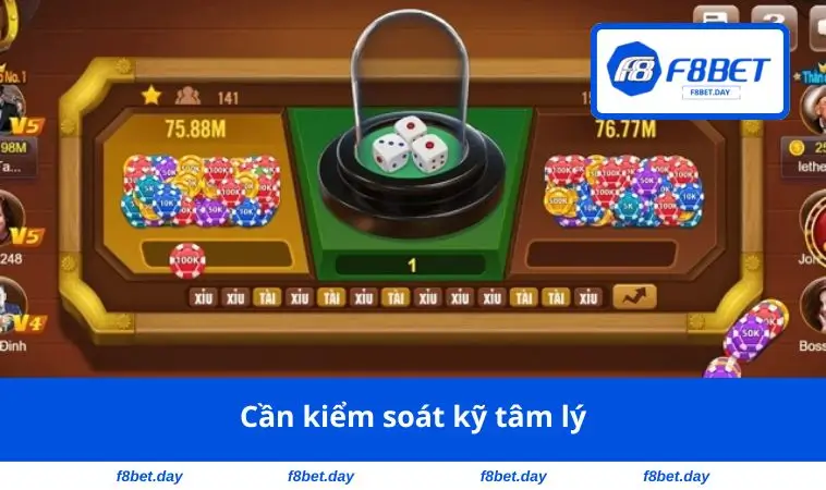 Cần kiểm soát kỹ tâm lý