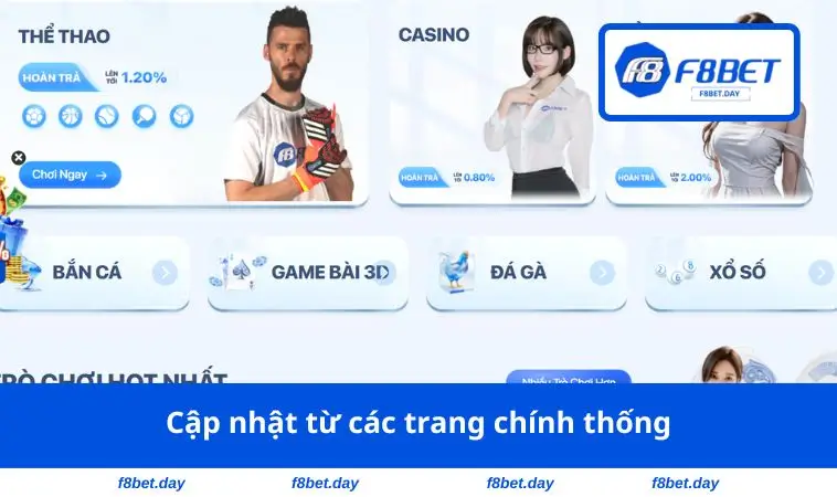 Cập nhật từ trang chính