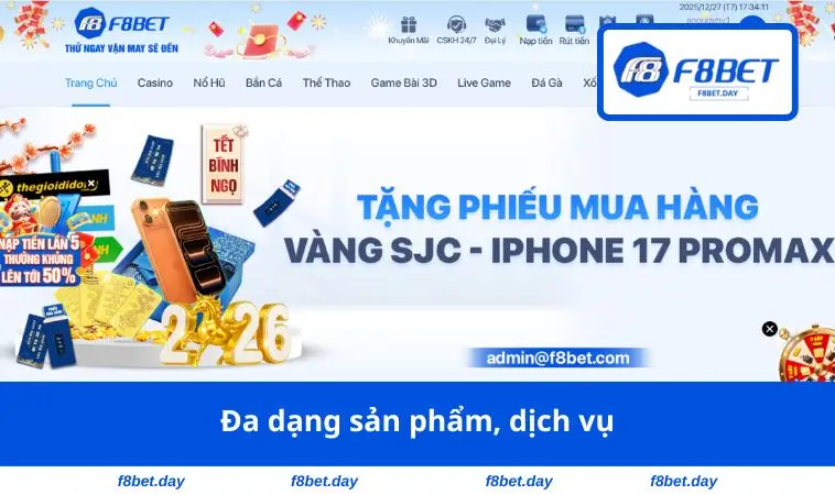 Đa dạng sản phẩm, dịch vụ