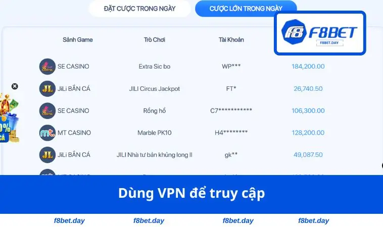 Dùng VPN để truy cập
