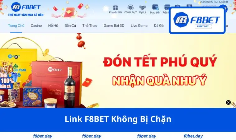 Link F8BET Không Bị Chặn