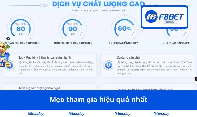 Mẹo tham gia hiệu quả nhất