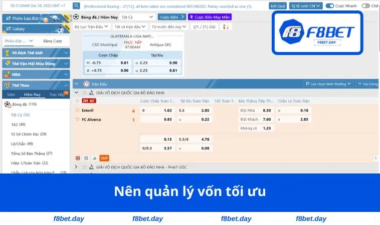 Nên quản lý vốn tối ưu