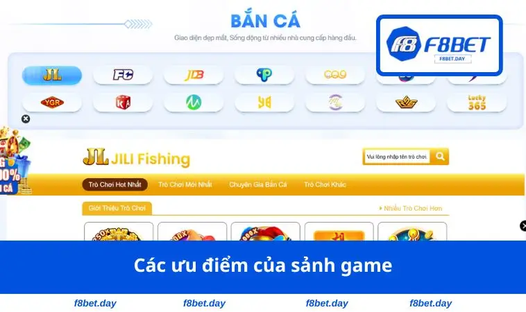 Ưu điểm của sảnh game